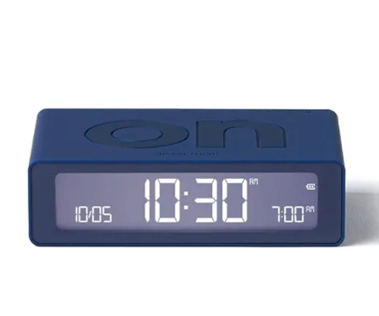Radio i budzik LEXON Flip Mini Dark Blue